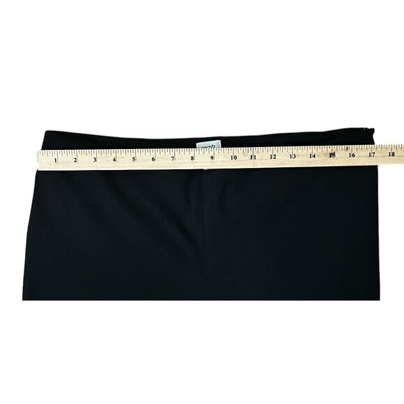 NWT Cache Straight Leg High-Rise Pull On Black Dress Pants Size 14 34X33 - Picture 2 of 6